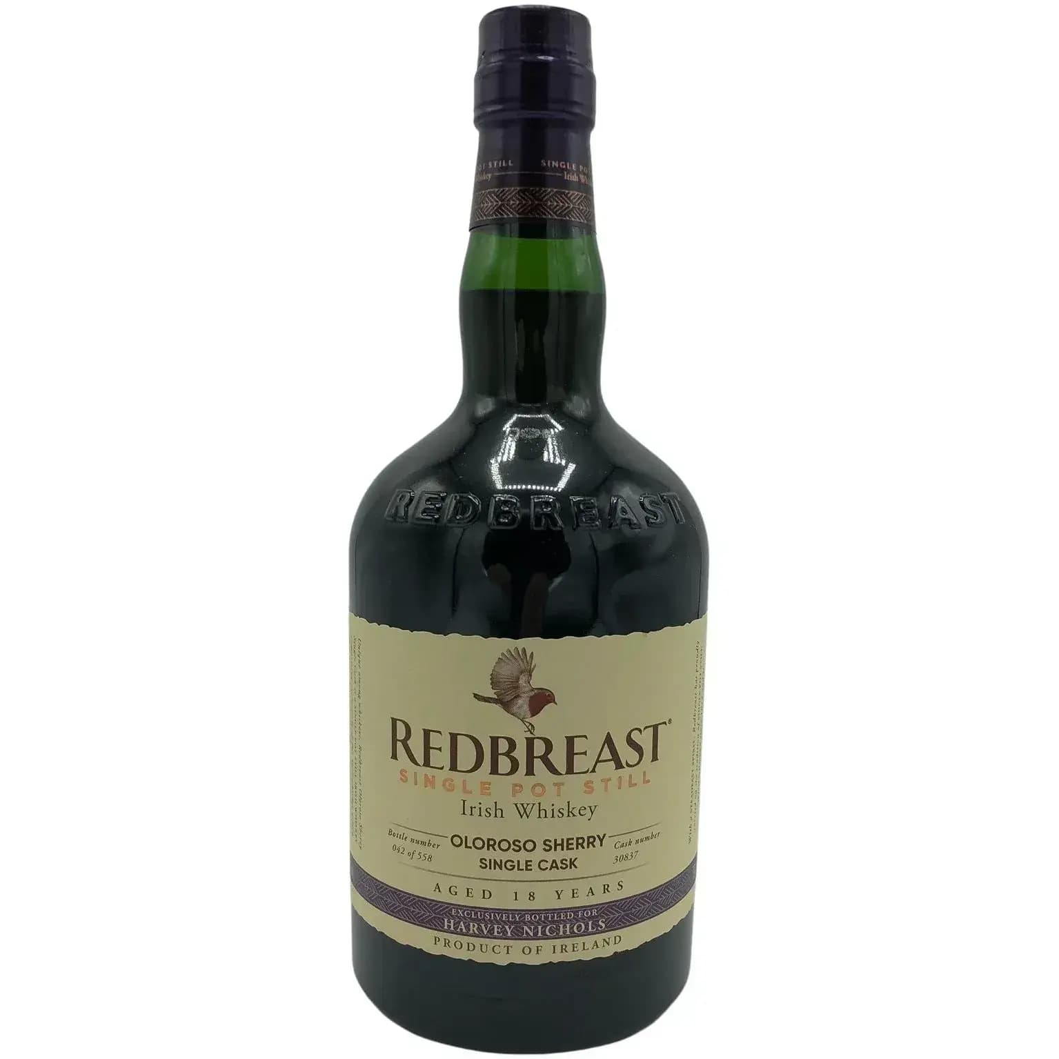 Redbreast 18 Years Old Cask Nr.30837