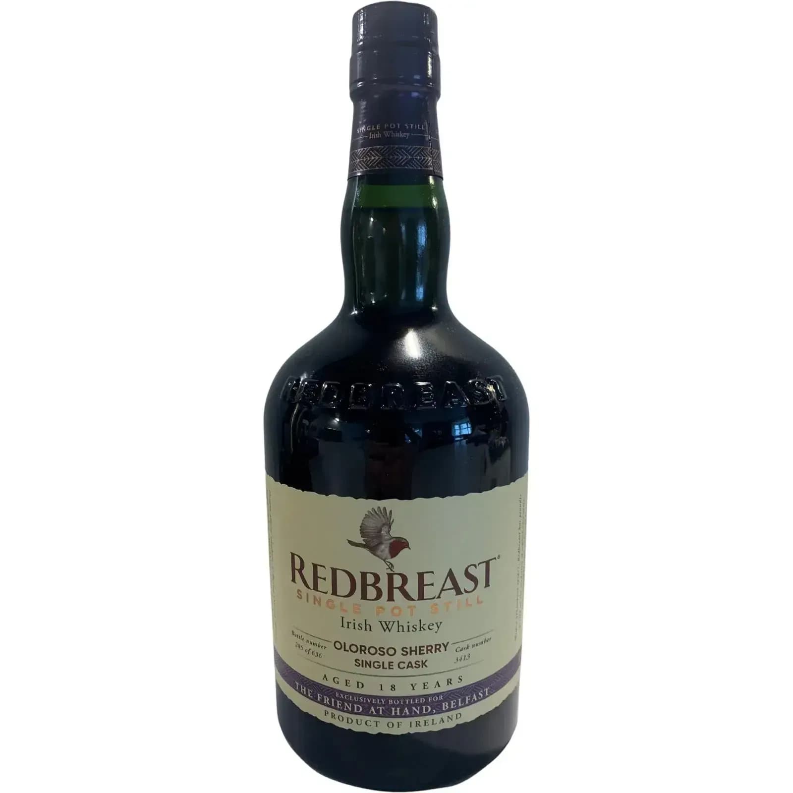 Redbreast 18 Years Old Single Cask Nr.3413