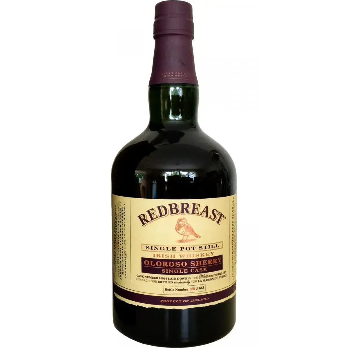 Redbreast 1998 Oloroso Sherry - Single Cask Nr.70946 19 Years Old