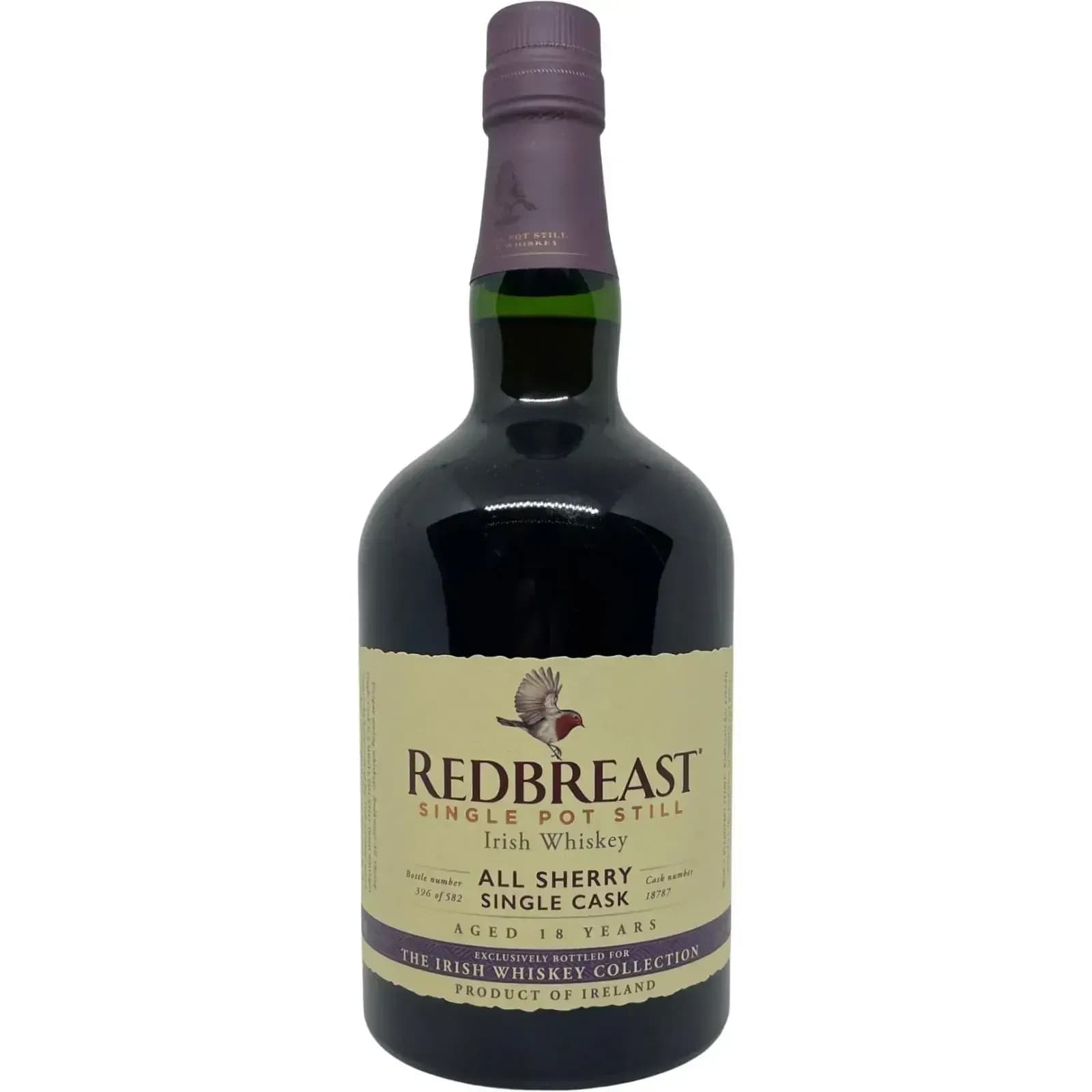 Redbreast 2001 All Sherry - Single Cask Nr.18787 18 Years Old