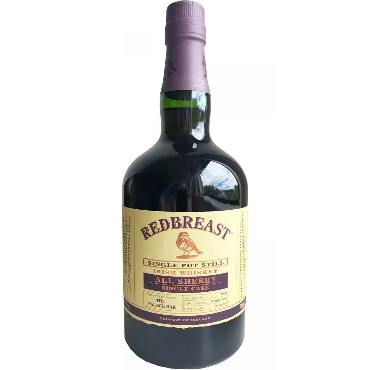 Redbreast 2001 All Sherry Single Cask Nr.18831 17 Years Old