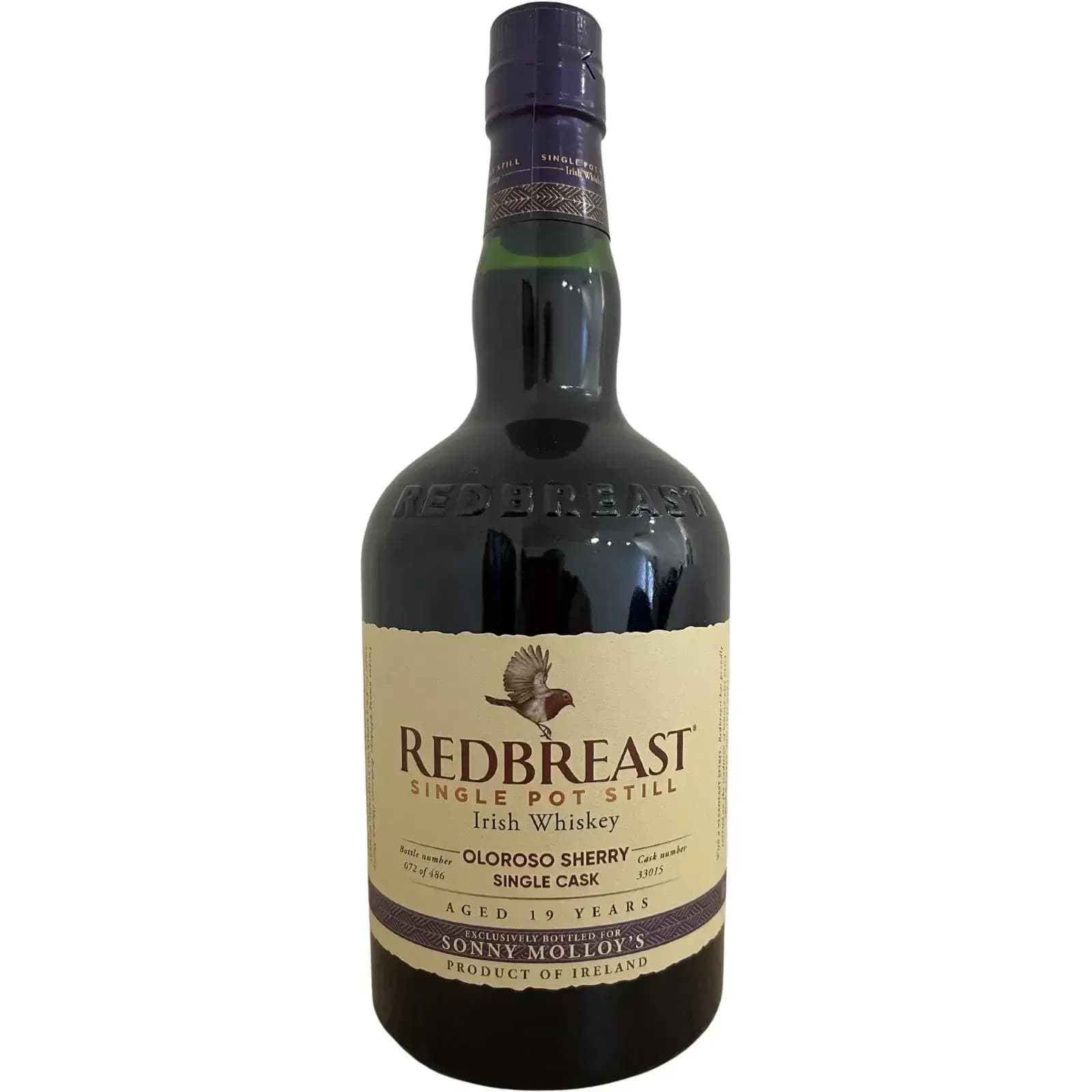 Redbreast 2002 Cask Nr.33015 19 Years Old