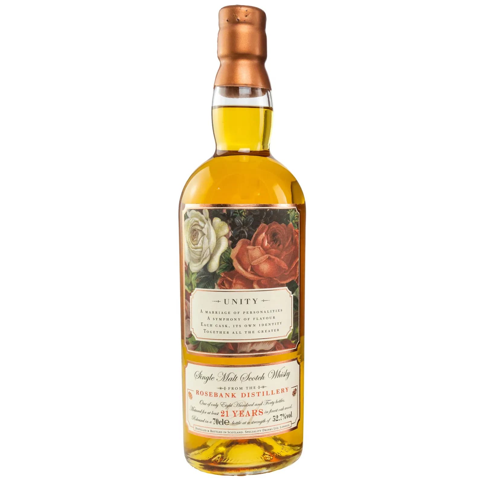 Rosebank 21 Years Old The Roses Series VI - Unity Speciality Drinks Ltd