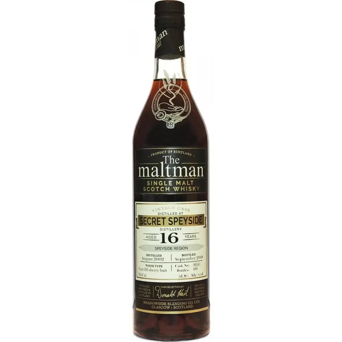 Secret Speyside 16 Years Old 2002 The Maltman 900145