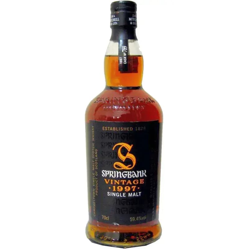 Springbank 10 Years Old 1997 Vintage Cask Nr.789