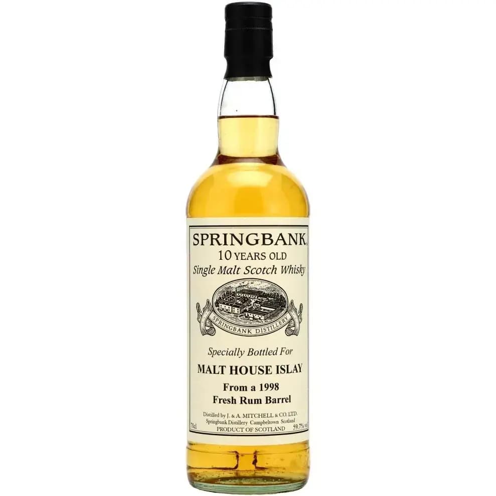Springbank 10 Years Old 1998 Private Bottling Malt House Islay