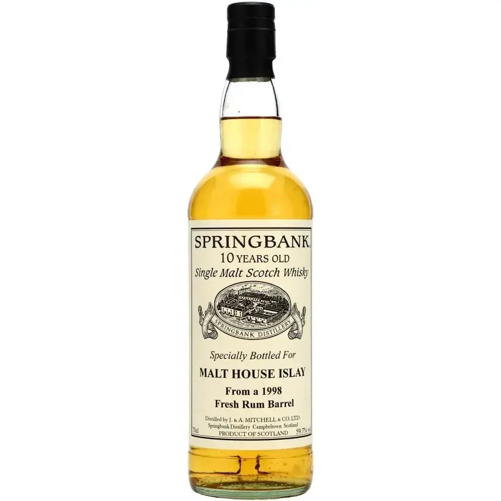 Springbank 10 Years Old 1998 Private Bottling Malt House Islay