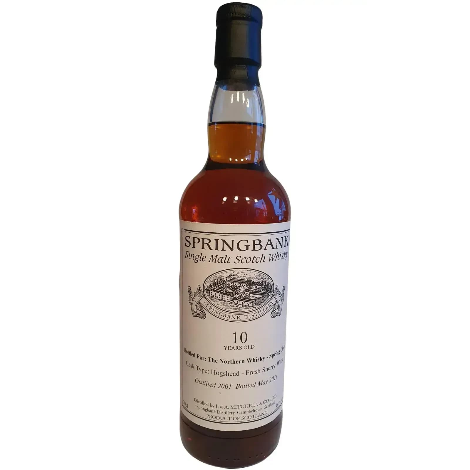 Springbank 10 Years Old 2001 Private Bottling