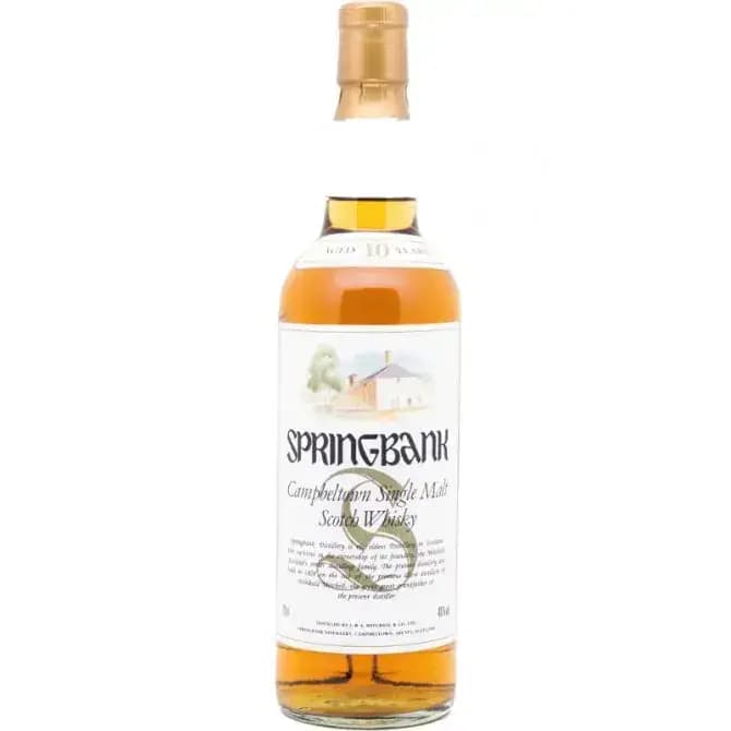 Springbank 10 Years Old Distillery Picture Label