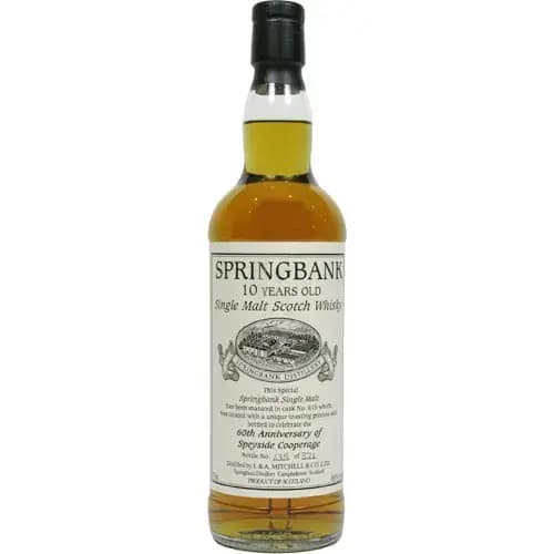Springbank 10 Years Old Private Bottling Cask Nr.815
