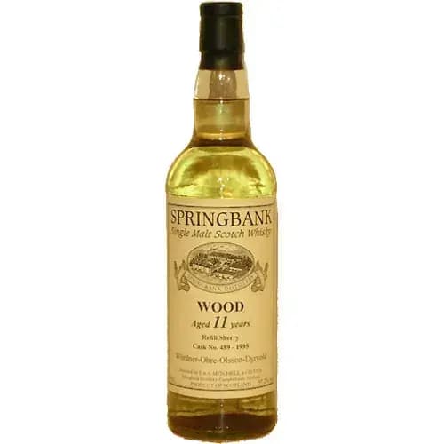 Springbank 11 Years Old 1995 Private Bottling Wood - WÖRdner-Ohre-Olsson-Dyrvold Cask Nr.489