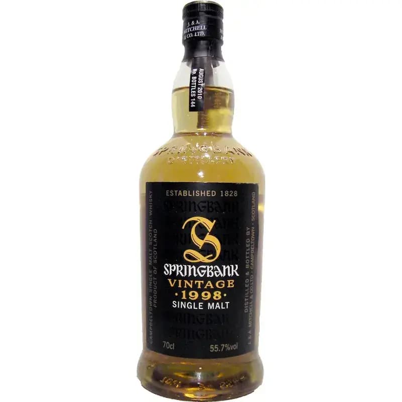 Springbank 11 Years Old 1998 Vintage For Sweden, Symposion Int. Import