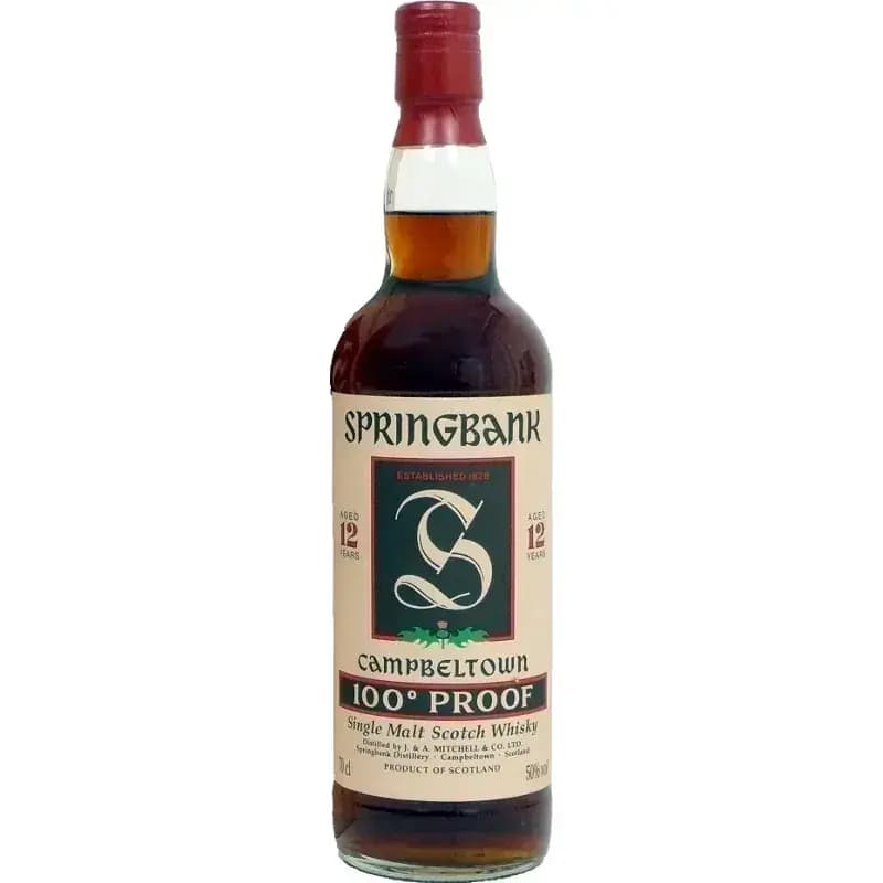 Springbank 12 Years Old 100 Proof Green Thistle