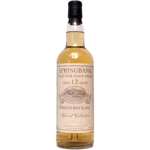 Springbank 12 Years Old 1989 Private Bottling Special Collection Cask Nr.505