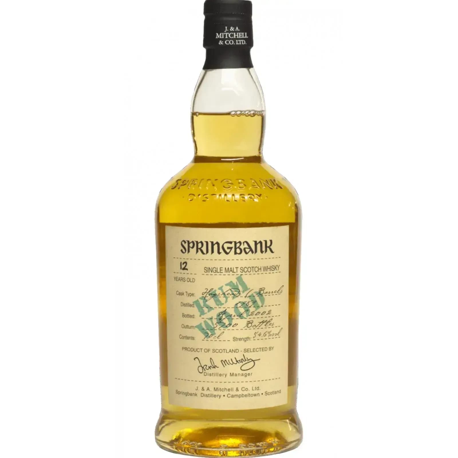 Springbank 12 Years Old 1989 Rum Wood Expressions