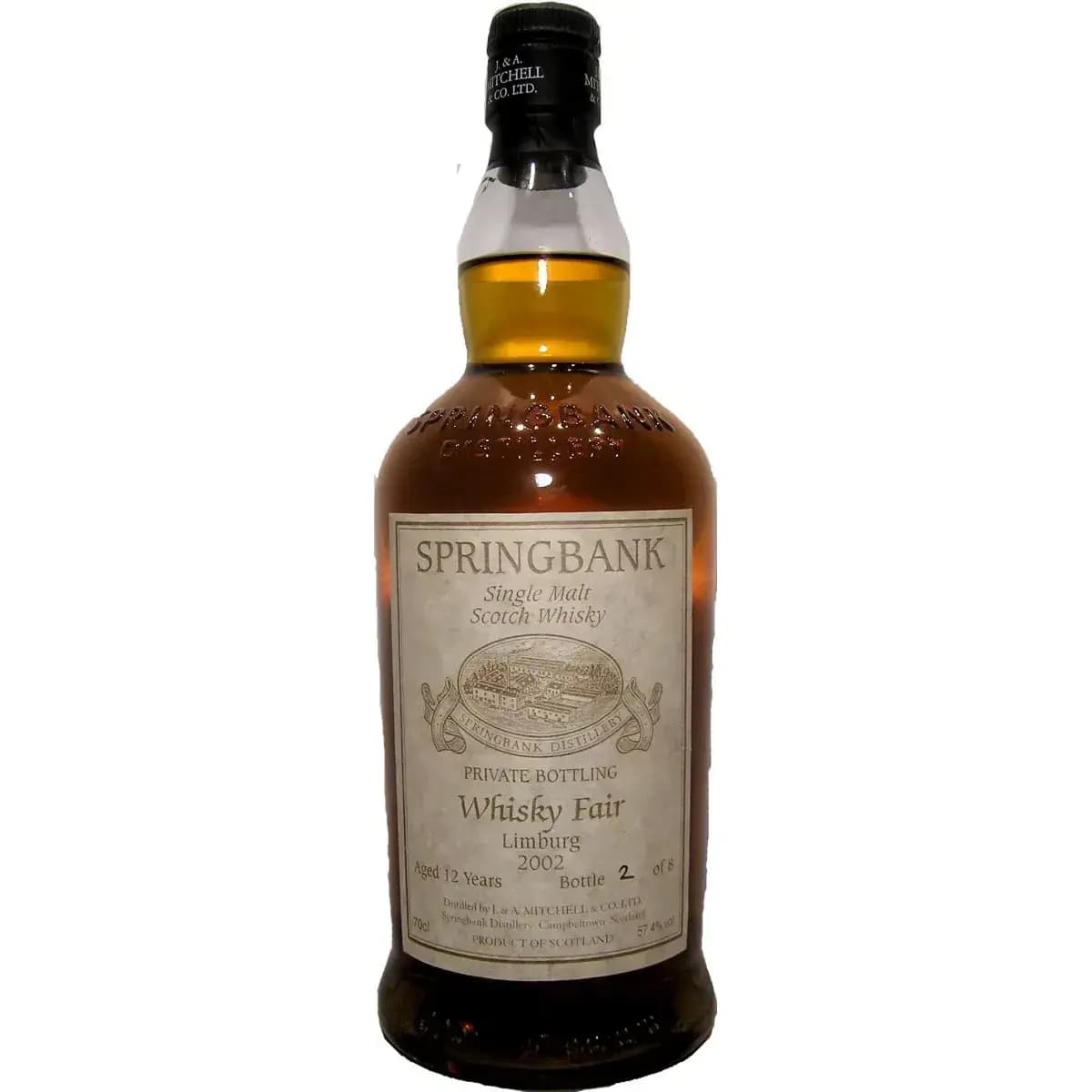 Springbank 12 Years Old 1990 Private Bottling Exhibitors Whisky Fair 2002