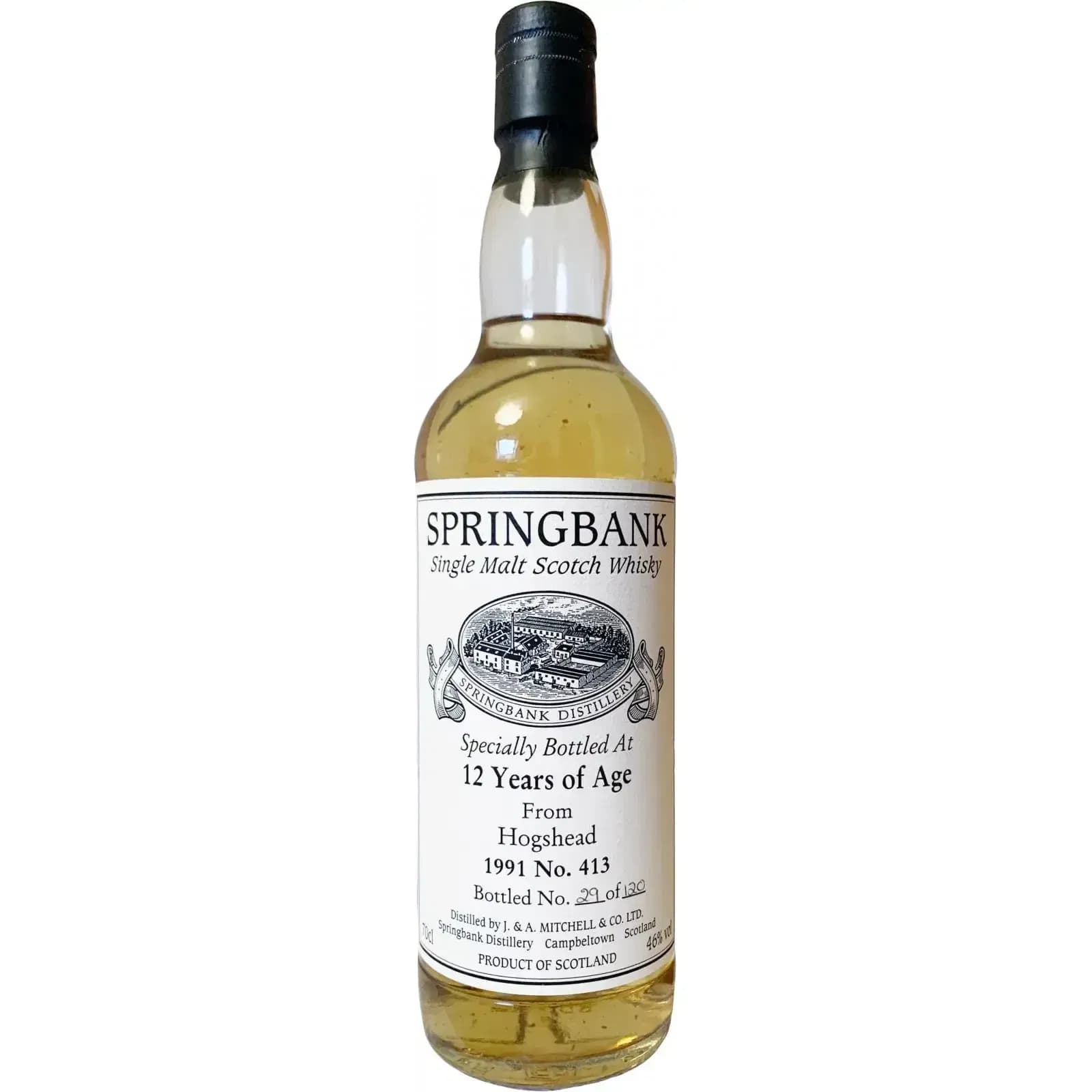Springbank 12 Years Old 1991 Private Bottling Cask Nr.413