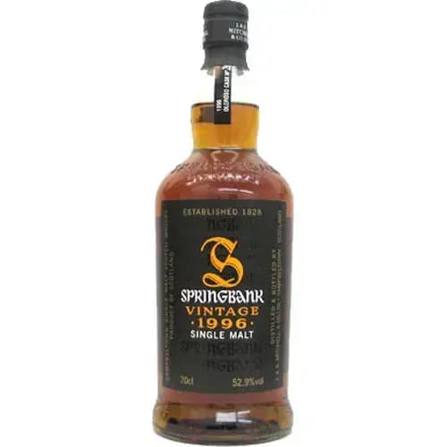 Springbank 12 Years Old 1996 Vintage For Lateltin Cask Nr.266