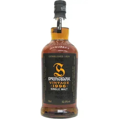 Springbank 12 Years Old 1996 Vintage For Lateltin Cask Nr.266