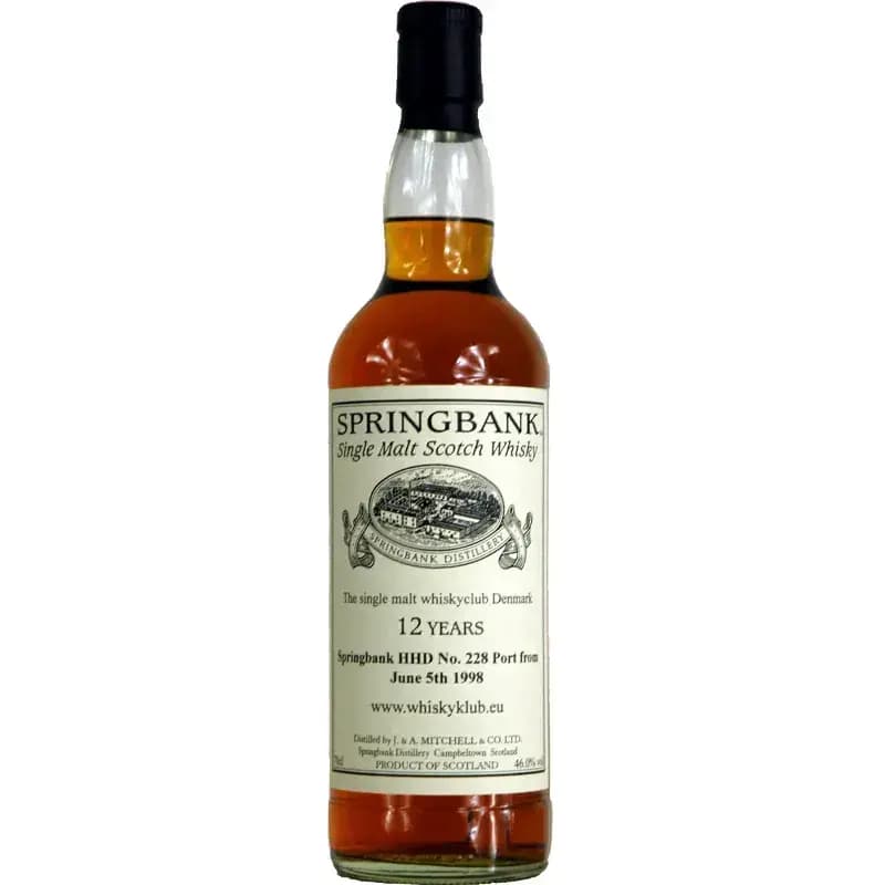 Springbank 12 Years Old 1998 Private Bottling Cask Nr.228