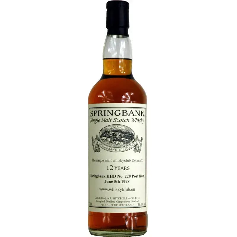 Springbank 12 Years Old 1998 Private Bottling Cask Nr.228