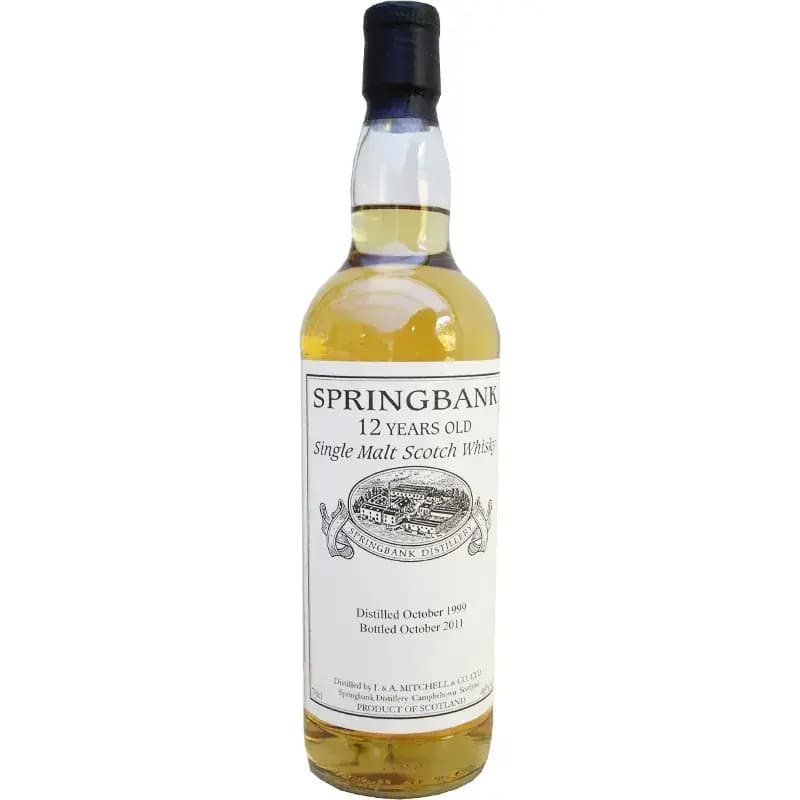 Springbank 12 Years Old 1999 Private Bottling Cask Nr.271 + 09/513 - 6