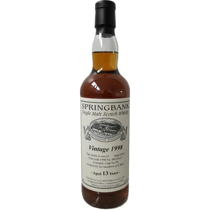 Springbank 13 Years Old 1998 Private Bottling Cask Nr.08/226 - 23
