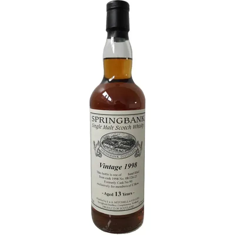 Springbank 13 Years Old 1998 Private Bottling Cask Nr.08/226 - 23