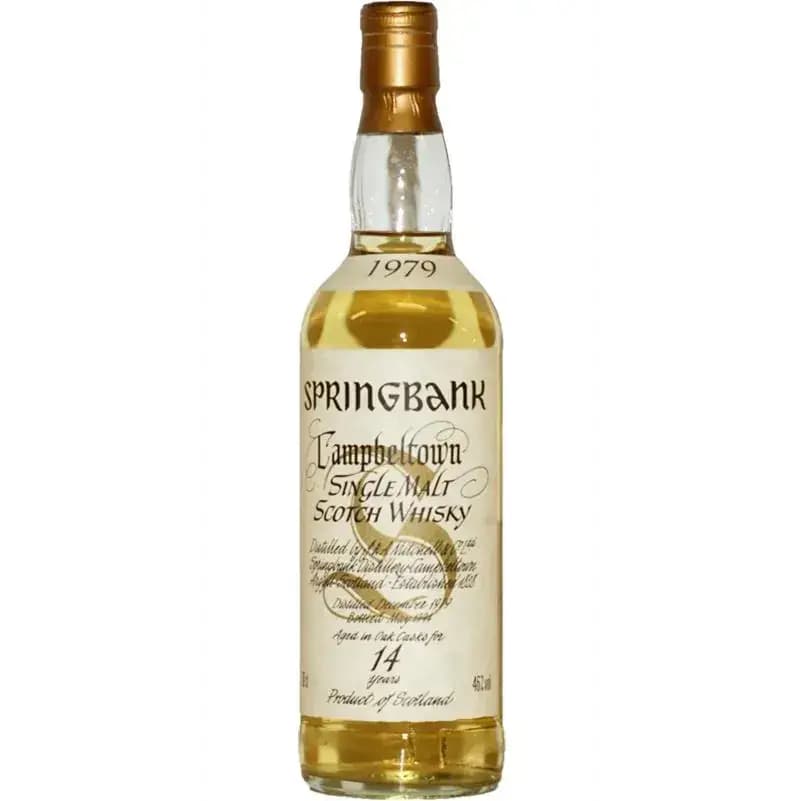 Springbank 14 Years Old 1979 White Label Big Golden S