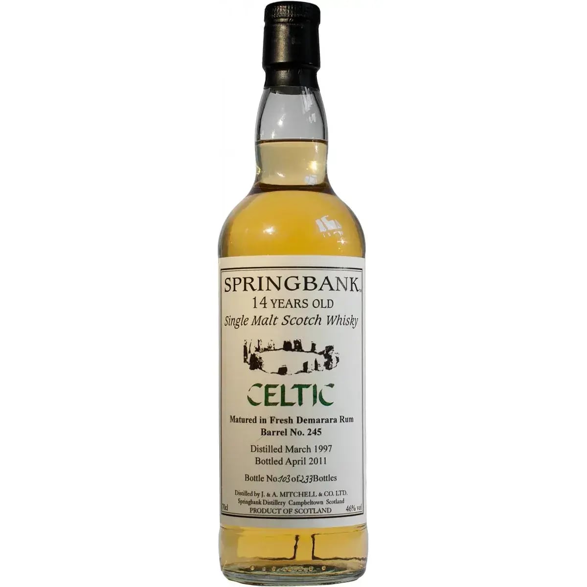 Springbank 14 Years Old 1997 Private Bottling Cask Nr.245