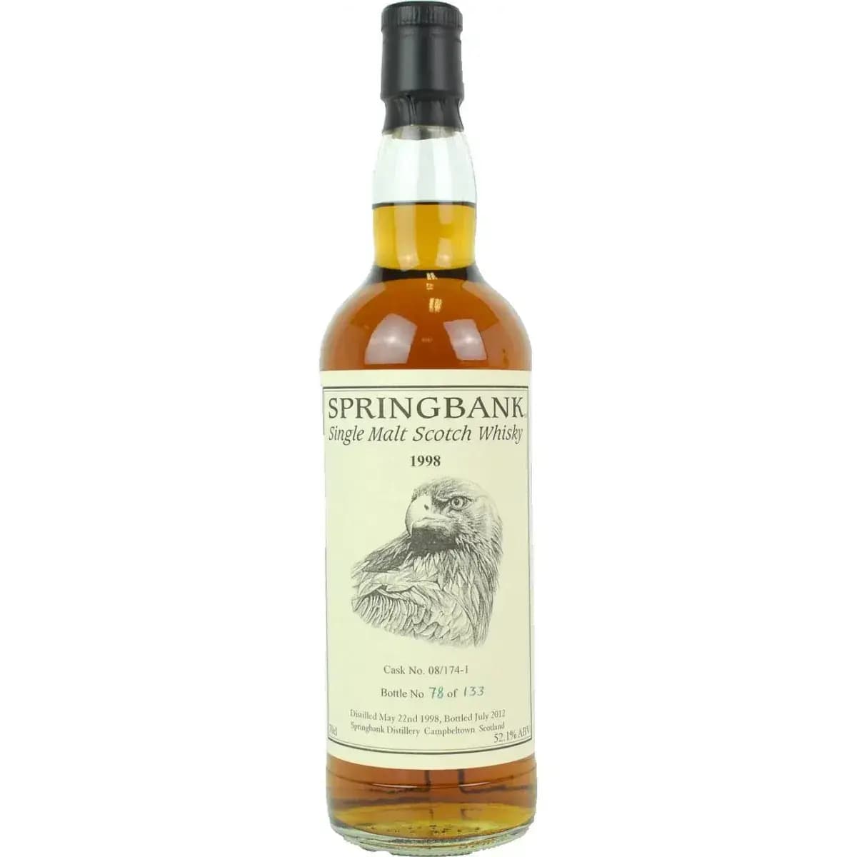 Springbank 14 Years Old 1998 Private Bottling Cask Nr.08/174 - 1