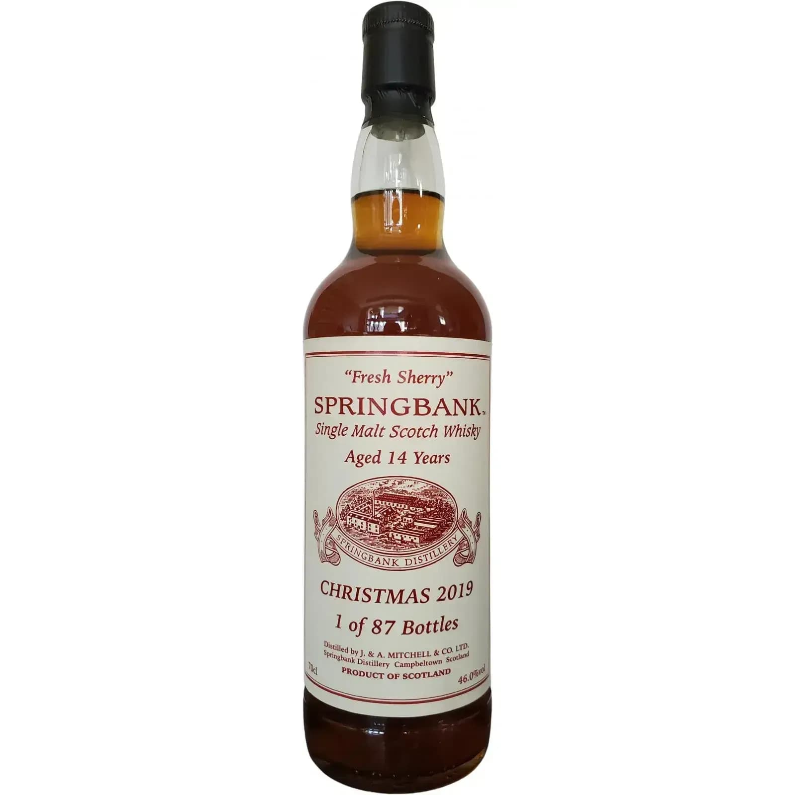 Springbank 14 Years Old Christmas 2019