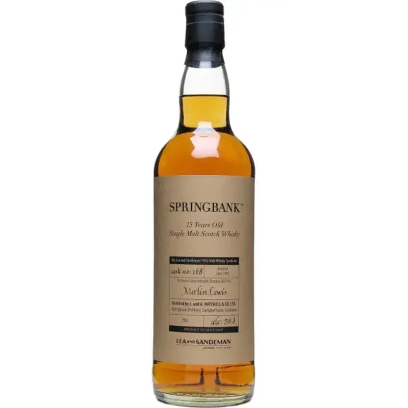 Springbank 15 Years Old 1992 Cask Nr.168