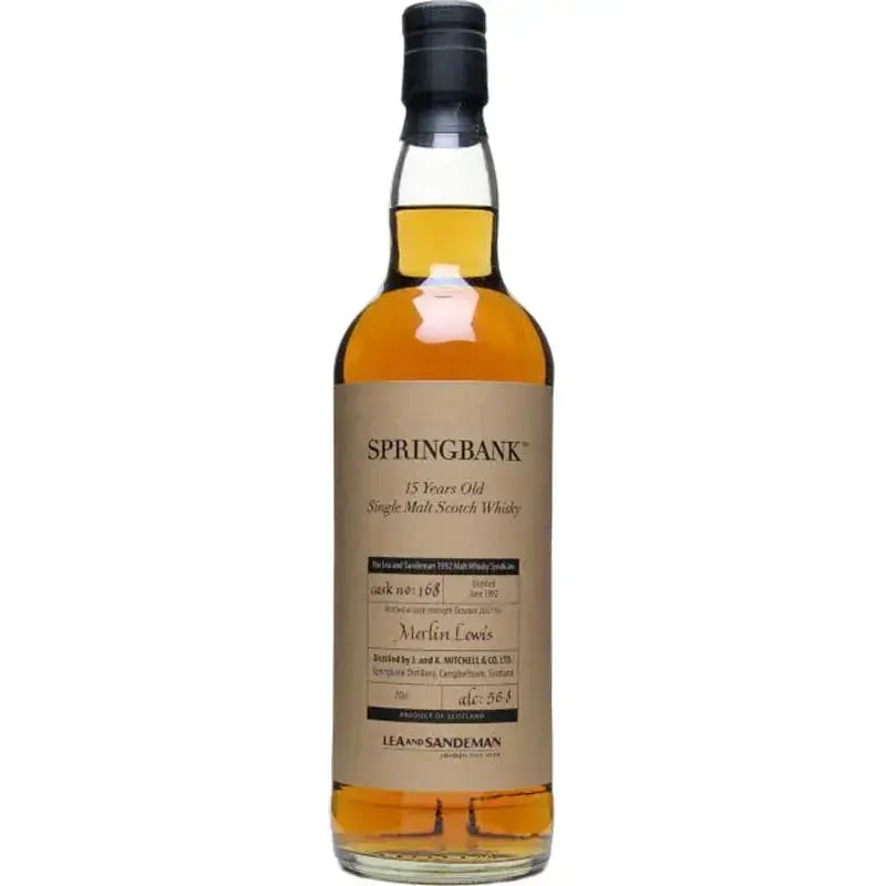 Springbank 15 Years Old 1992 Cask Nr.168
