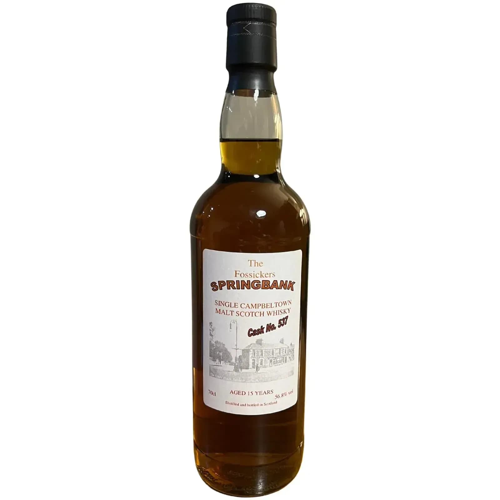 Springbank 15 Years Old 1993 Private Cask Bottling Cask Nr.537