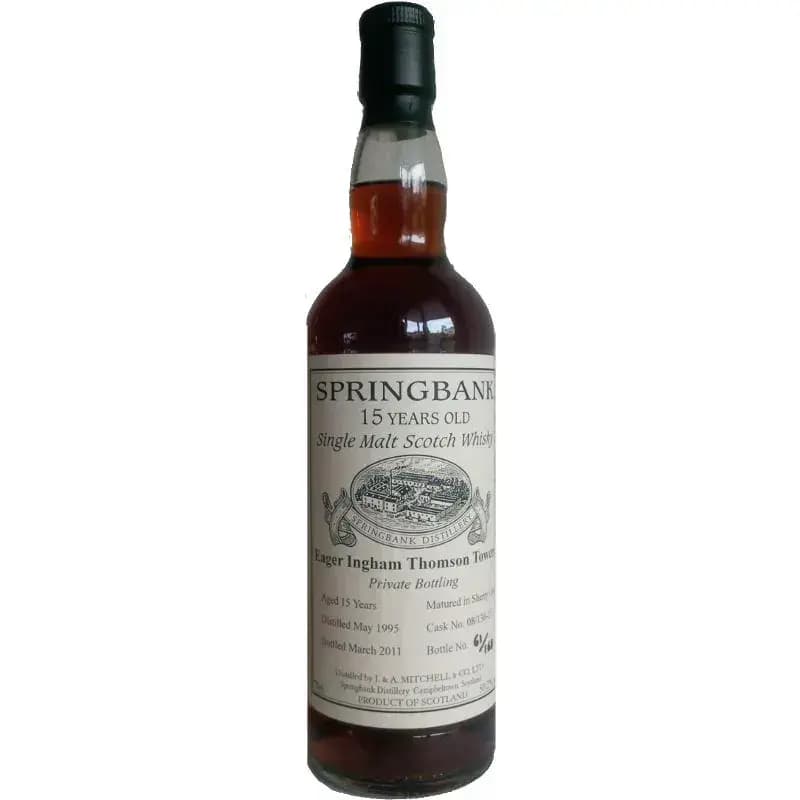 Springbank 15 Years Old 1995 Private Bottling Cask Nr.08/136 - 21