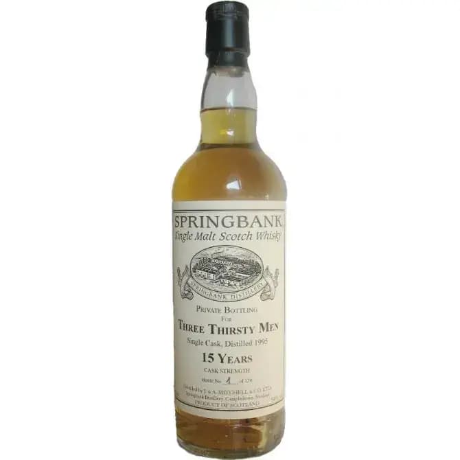 Springbank 15 Years Old 1995 Private Bottling Cask Nr.138/1995