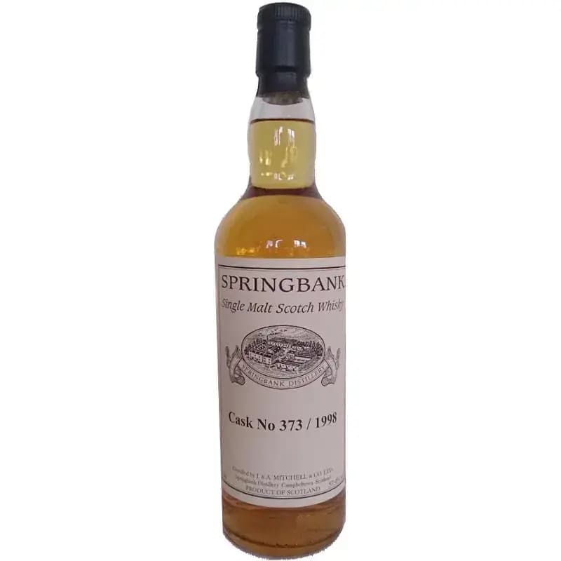 Springbank 16 Years Old 1998 Private Bottling Cask Nr.373