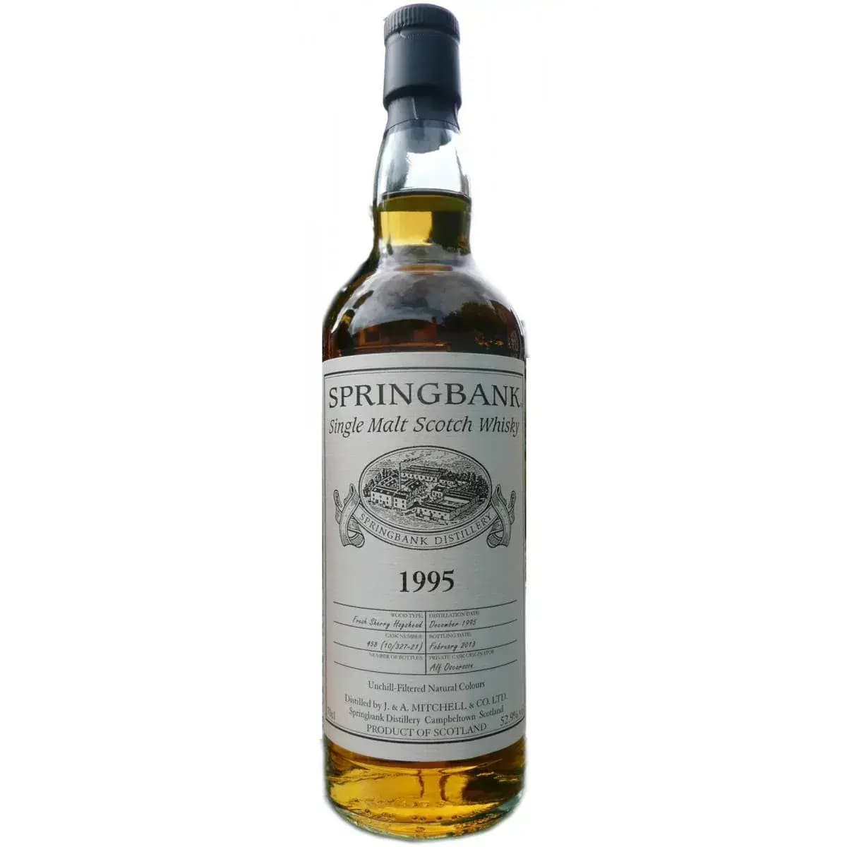 Springbank 17 Years Old 1995 Cask Nr.458