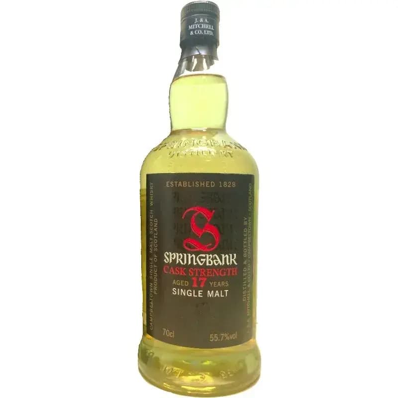 Springbank 17 Years Old Cask Nr.206