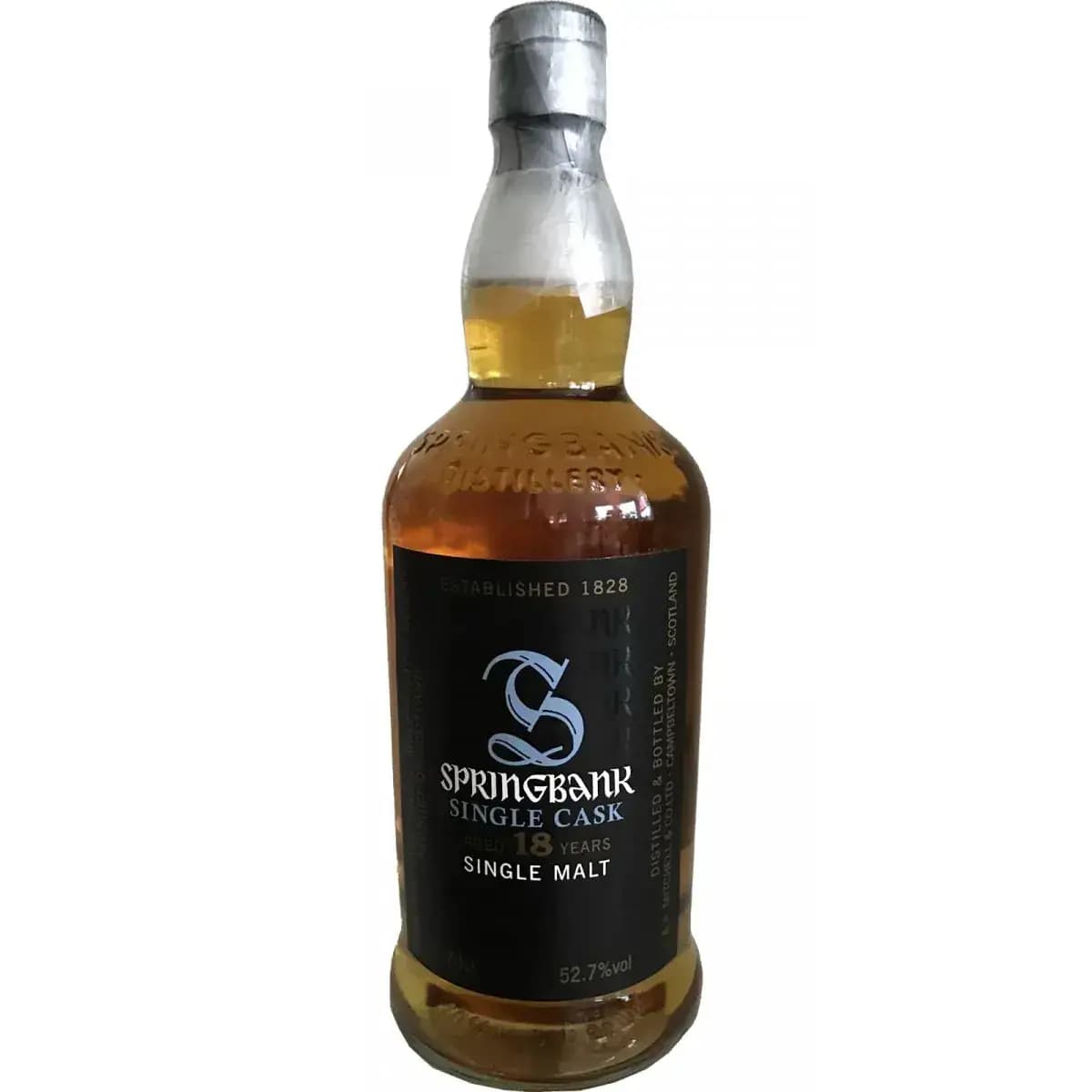 Springbank 18 Years Old 1996 Door Gods 2Nd Edition Cask Nr.12/405