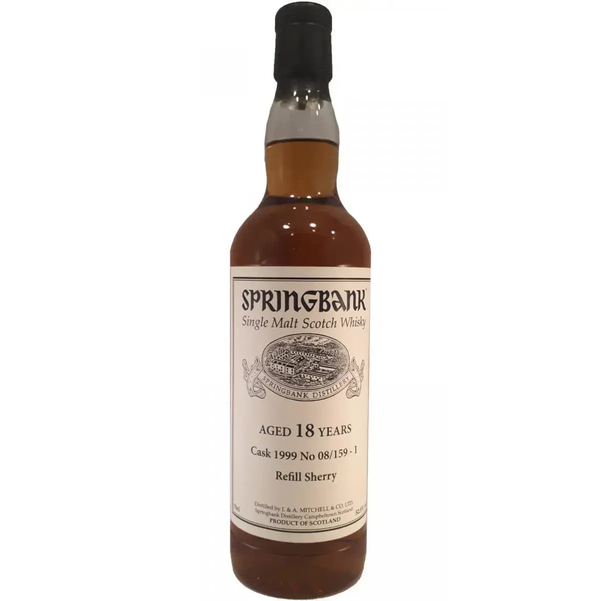 Springbank 18 Years Old 1999 Private Bottling Cask Nr.08/159 - 1