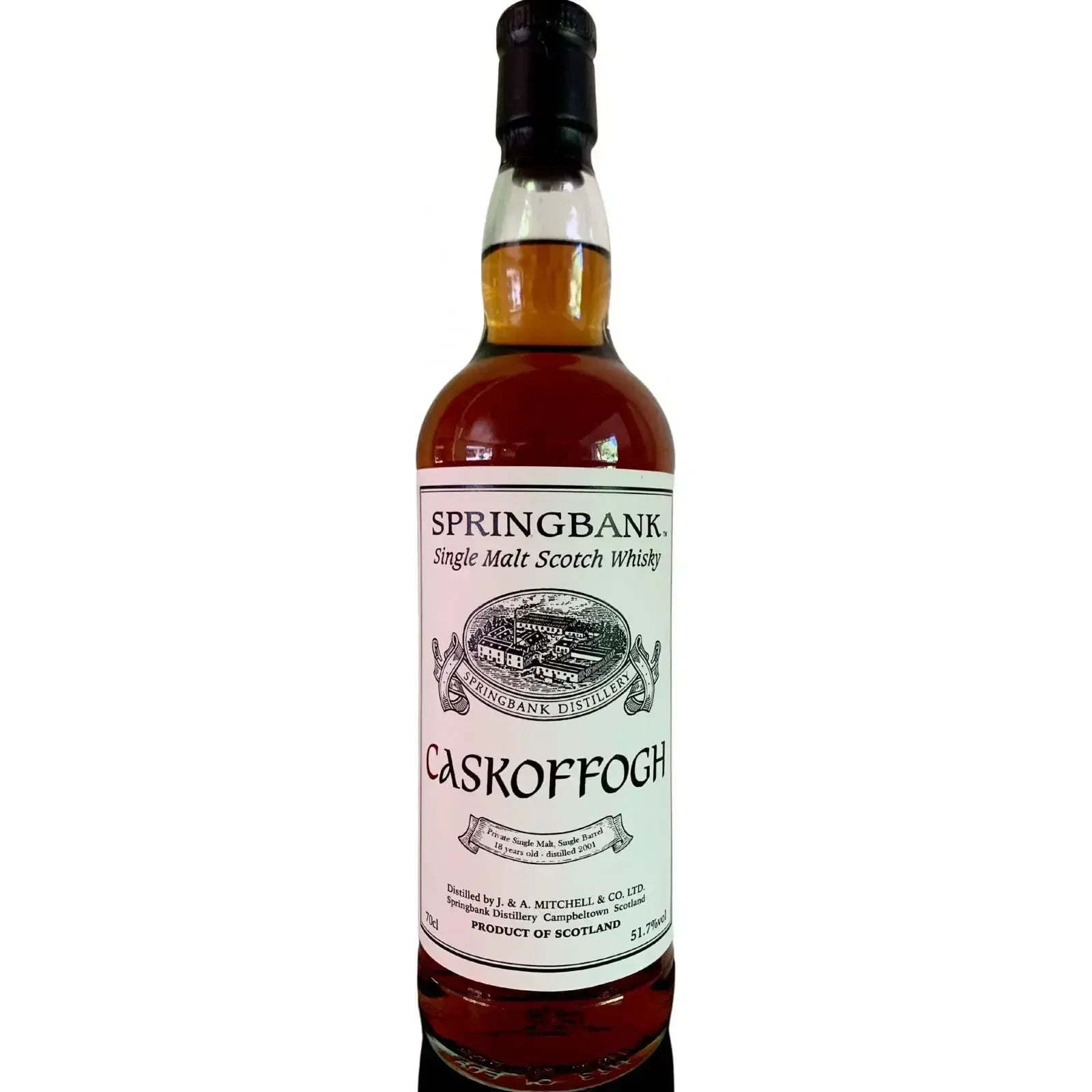 Springbank 18 Years Old 2001 Private Bottling Cask Nr.99