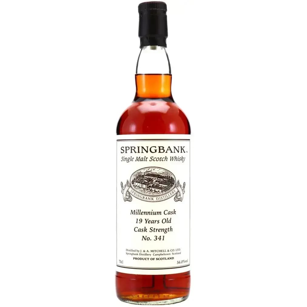 Springbank 19 Years Old Millennium Cask Nr.341