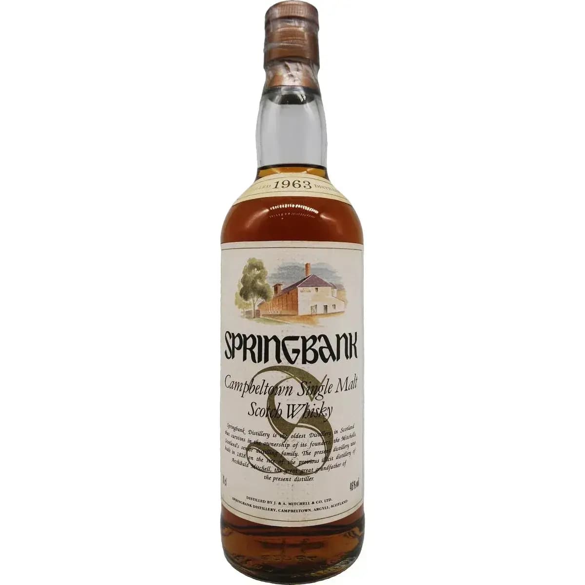 Springbank 1963 Distillery Picture Label