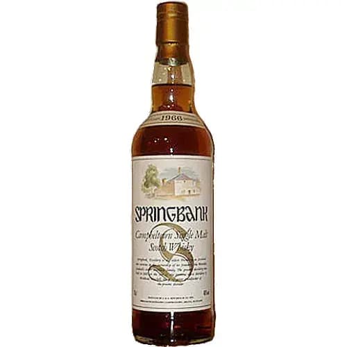 Springbank 1966 Distillery Picture Label