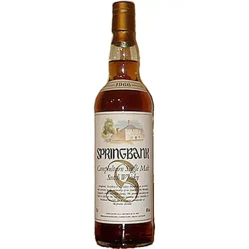 Springbank 1966 Distillery Picture Label