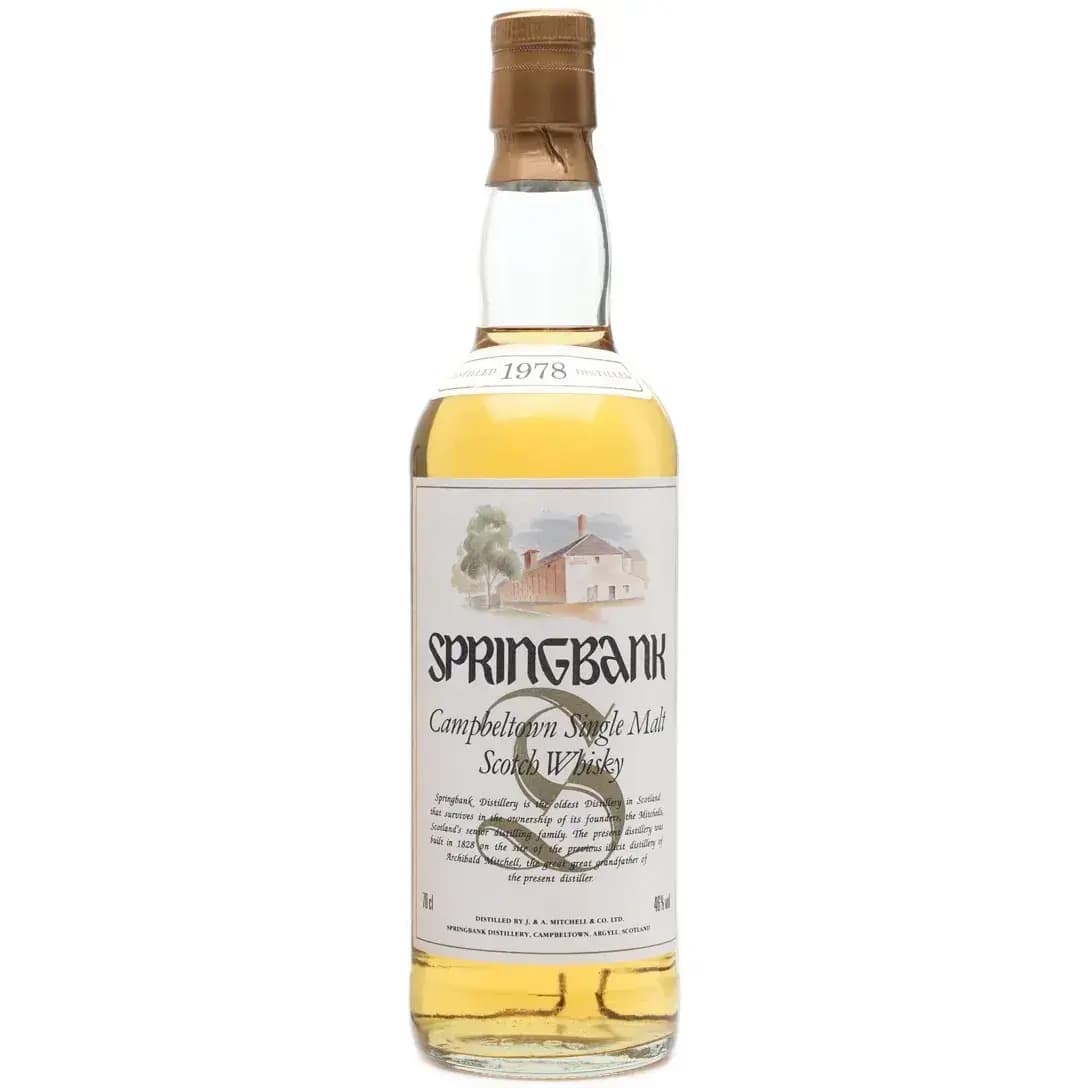 Springbank 1978 Distillery Picture Label
