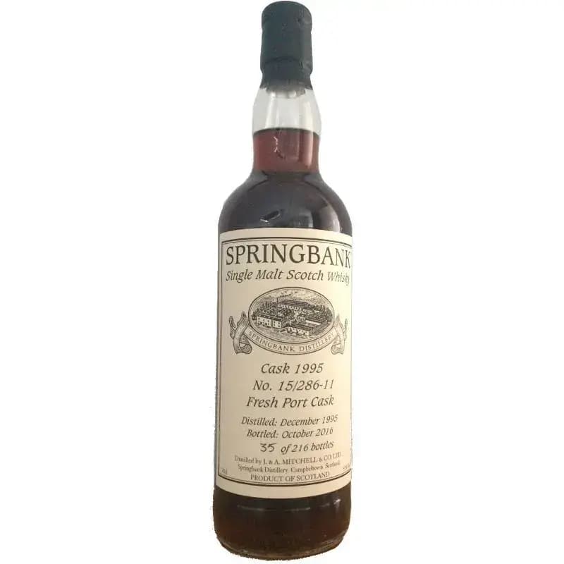 Springbank 1995 Private Cask Bottling Cask Nr.15/286 - 11