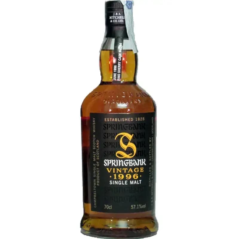 Springbank 1996 Milano Whisky Festival 2009 Cask Nr.264